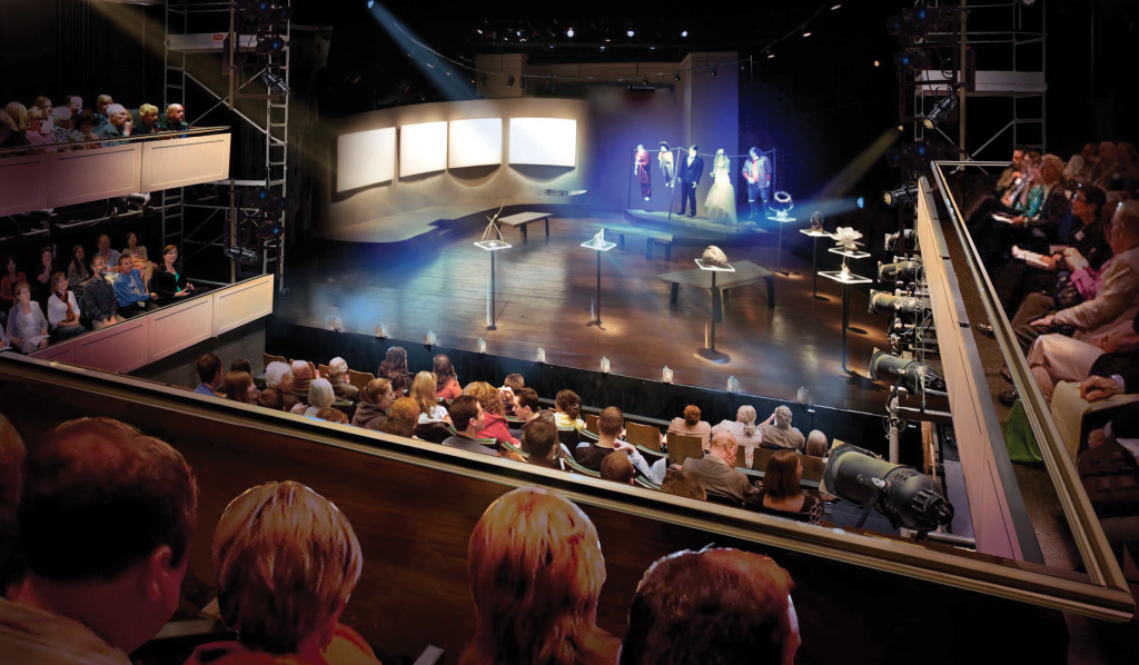 Courtyard theater Villanova Theatre